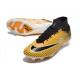 Nike Zoom Mercurial Superfly IX Elite FG Gul Svart