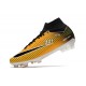 Nike Zoom Mercurial Superfly IX Elite FG Gul Svart