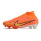 Nike Air Zoom Mercurial Superfly 9 Elite FG Orange Guld