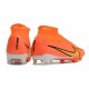 Nike Air Zoom Mercurial Superfly 9 Elite FG Orange Guld