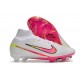 Nike Air Zoom Mercurial Superfly 9 Elite FG Vit Rosa