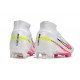 Nike Air Zoom Mercurial Superfly 9 Elite FG Vit Rosa