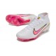 Nike Air Zoom Mercurial Superfly 9 Elite FG Vit Rosa