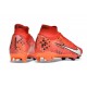 Nike Zoom Mercurial Superfly 9 Elite FG MDS Röd Vit