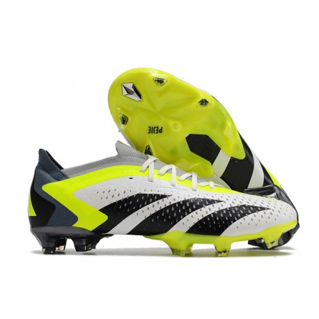 adidas Predator Accuracy .1 Low FG Crazyrush - Vit Svart Lucid Lemon