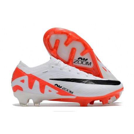 Nike Zoom Mercurial Vapor 15 Elite FG Vit Röd Svart