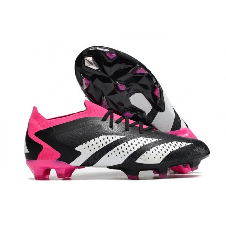 adidas Predator Accuracy .1 Low FG Svart Vit Rosa