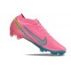 Nike Zoom Mercurial Vapor 15 Elite FG Rosa Blå