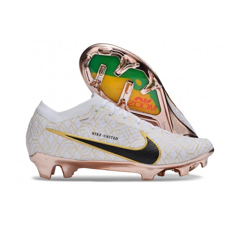 Nike Zoom Mercurial Vapor 15 Elite FG Vit Guld Svart