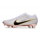 Nike Zoom Mercurial Vapor 15 Elite FG Vit Guld Svart