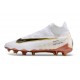 Nike Phantom GX Elite DF FG Herrar Vit Guld