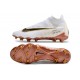 Nike Phantom GX Elite DF FG Herrar Vit Guld