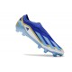 adidas Fotbollsskor X Crazyfast 1 Snörlösa FG Messi Spark Gen10s - Lucid Blue Blue Burst Vit