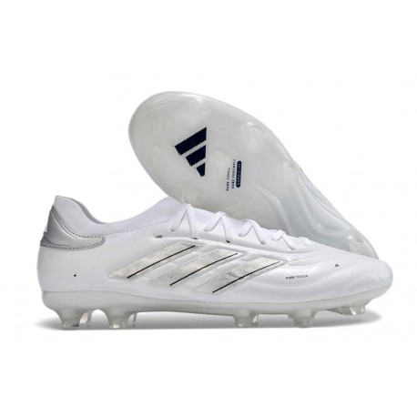 Fotbollsskor Adidas Copa Pure 2 Elite + FG Pearlized - Vit Silver