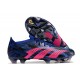 adidas Predator Accuracy .1 Low FG Lucid Blue Team Real Magenta Svart 