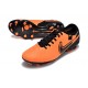 Nike Tiempo Legend 10 Elite Fotbollssko för Gräs Orange Svart