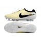 Nike Tiempo Legend 10 Elite Fotbollssko för Gräs Mad Ready - Lemonade Svart