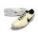 Nike Tiempo Legend 10 Elite Fotbollssko för Gräs Mad Ready - Lemonade Svart