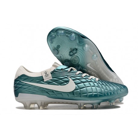 Nike Tiempo Legend 10 Elite Gräs Emerald - Turkos Vit LIMITED EDITION