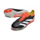 adidas Predator 24 Elite FG Solar Energy Svart Vit Röd