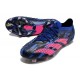 adidas Predator Accuracy .1 Low FG Lucid Blue Team Real Magenta Svart 