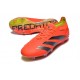 adidas Predator 24 Elite FG Predstrike Röd Svart Gul LIMITED EDITION