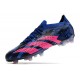 adidas Predator Accuracy .1 Low FG Lucid Blue Team Real Magenta Svart 