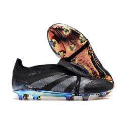 adidas Predator Tongue Elite FG Nightstrike Svart Grå