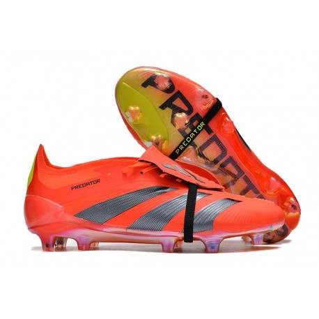 adidas Predator Tongue Elite FG Predstrike Röd Svart Gul