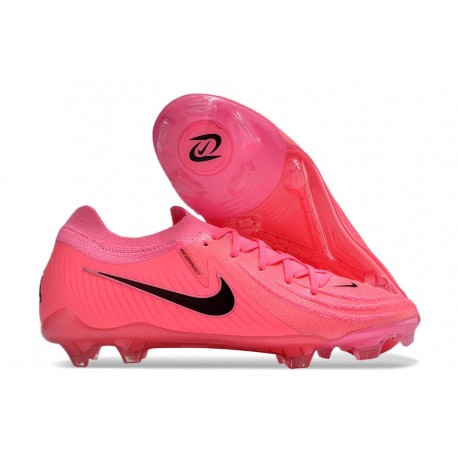 Nike Phantom Luna II Elite L FG Rosa Svart