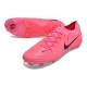 Nike Phantom Luna II Elite L FG Rosa Svart