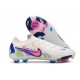 Nike Phantom Luna II Elite L FG Vit Rosa Blå