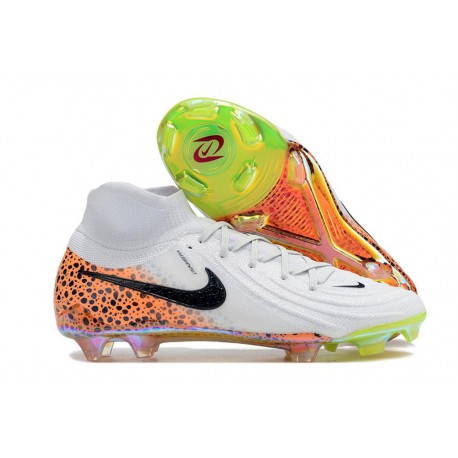 Nike Phantom Luna 2 Elite FG Vit Svart Orange