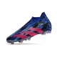 adidas Predator Accuracy+ Fg Lucid Blue Team Real Magenta Svart