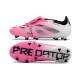 adidas Predator Tongue Elite FG Rosa Vit Svart