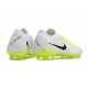 Nike Phantom GX 2 Elite FG Vit Svart Gul