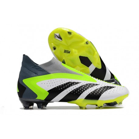 adidas Predator Accuracy+ Fg Crazyrush - Vit Svart Lucid Lemon