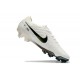 Nike Tiempo Legend 10 Elite Fotbollssko för Gräs Vit Svart Grön