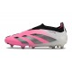 adidas Predator Elite Snörlösa FG Rosa Vit Svart