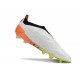 adidas Predator Elite Snörlösa FG Vit Svart Orange