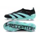 adidas Predator Elite Snörlösa FG Svart Blå