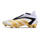 adidas Predator Accuracy+ Fg Vit Guld Svart