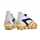 adidas Predator Accuracy+ Fg Vit Guld Svart