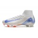 Nike Zoom Mercurial Superfly 10 Elite FG Blueprint Vit Blå