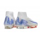 Nike Zoom Mercurial Superfly 10 Elite FG Blueprint Vit Blå