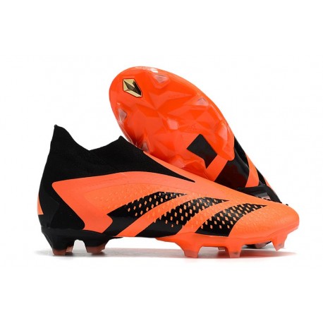 adidas Predator Accuracy+ Fg Heatspawn - Orange Svart