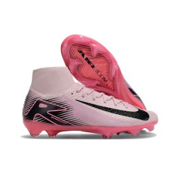 Nike Zoom Mercurial Superfly 10 Elite FG Rosa Svart