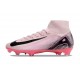 Nike Zoom Mercurial Superfly 10 Elite FG Rosa Svart