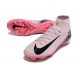 Nike Zoom Mercurial Superfly 10 Elite FG Rosa Svart