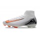 Nike Zoom Mercurial Superfly 10 Elite FG Vit Orange Svart